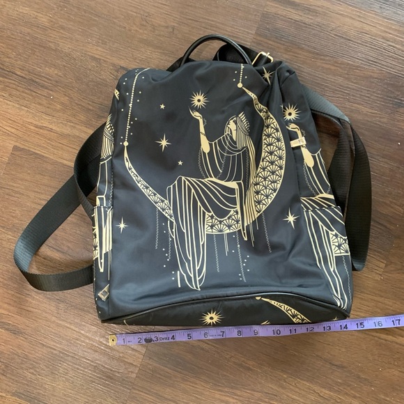 Magical Art Deco Theme Anti-Theft Style Backpack NWOT - Picture 10 of 10